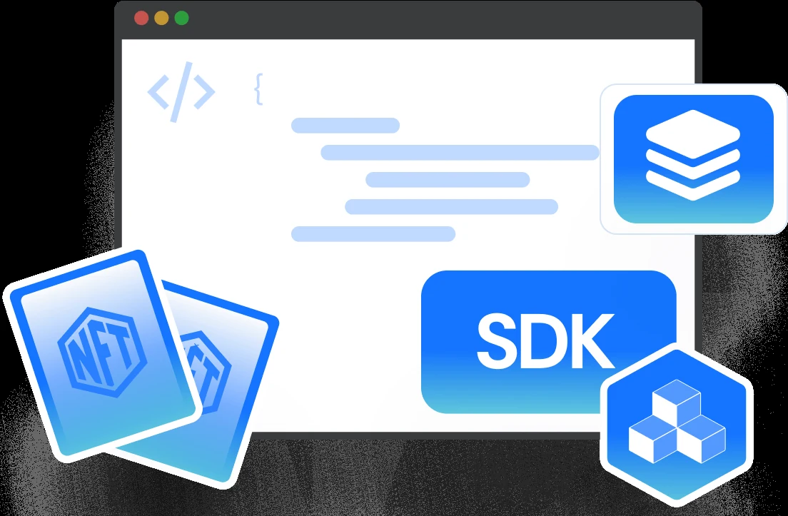 TokenPocket SDK 和开发者功能视觉图